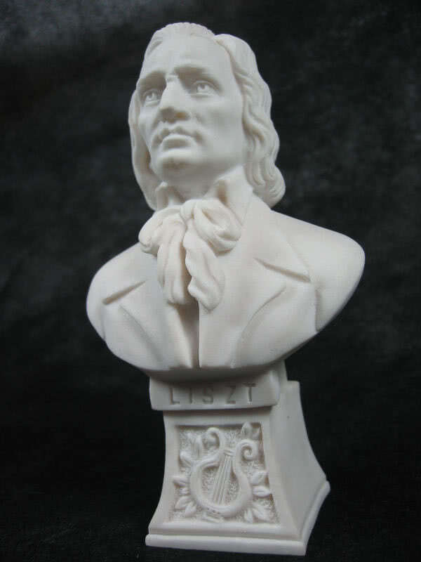 Marmorbüste Liszt