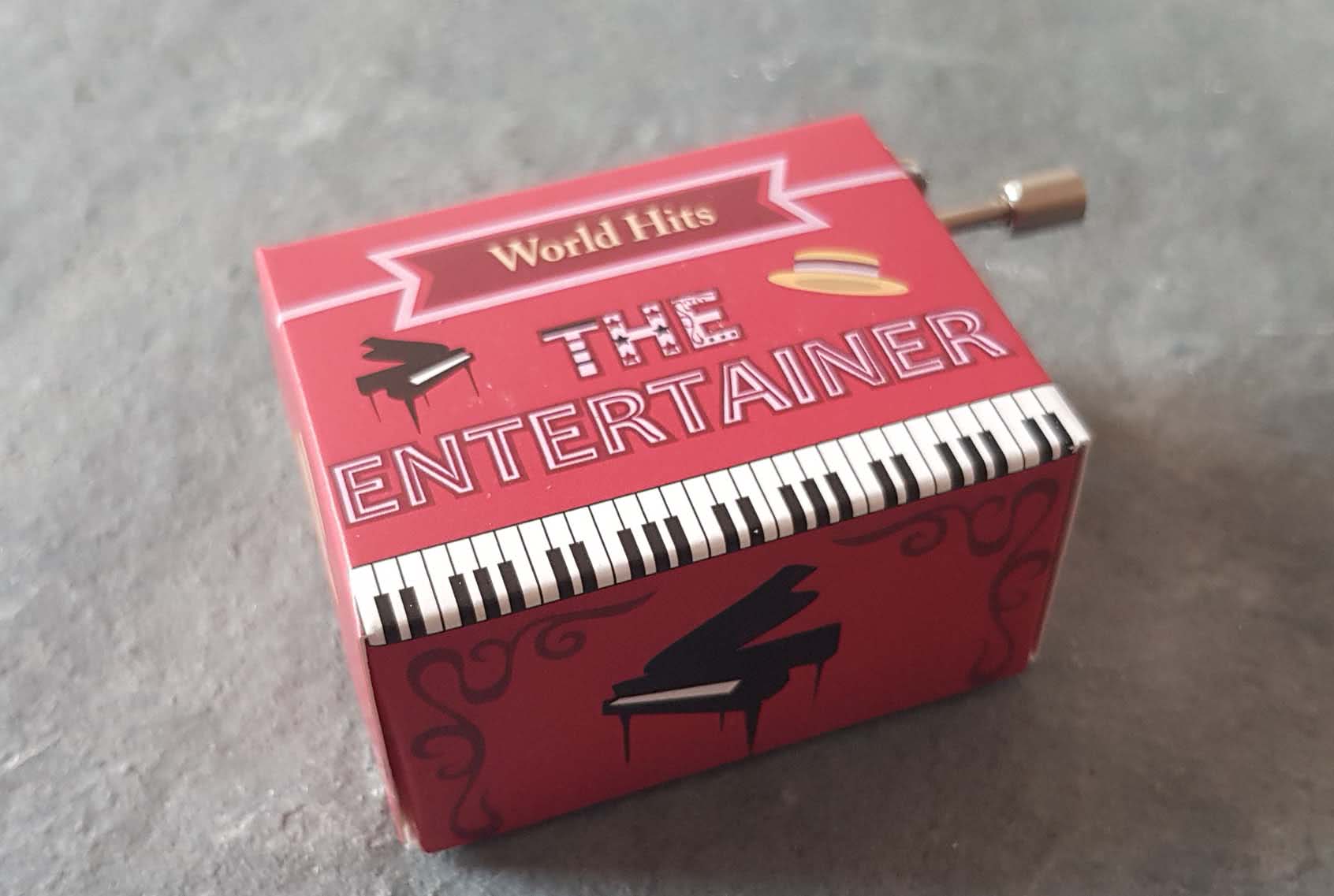 Mini-Spieluhr - World Hits - The Entertainer