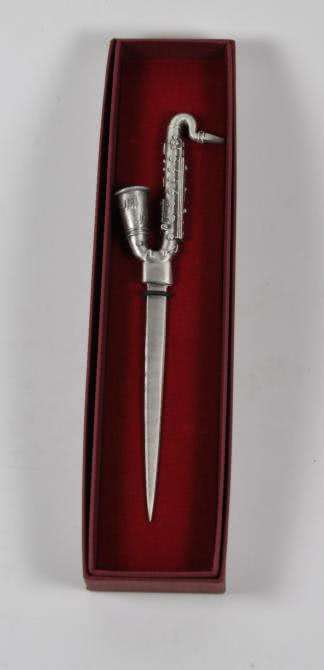 Einzigartig Brieföffner Saxophon 