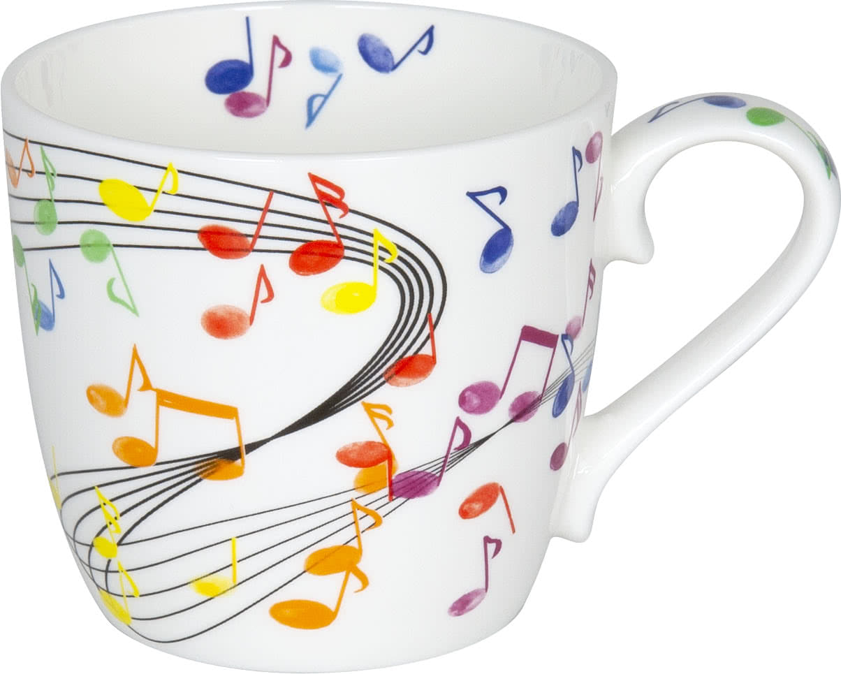 Kaffeebecher Flying Notes