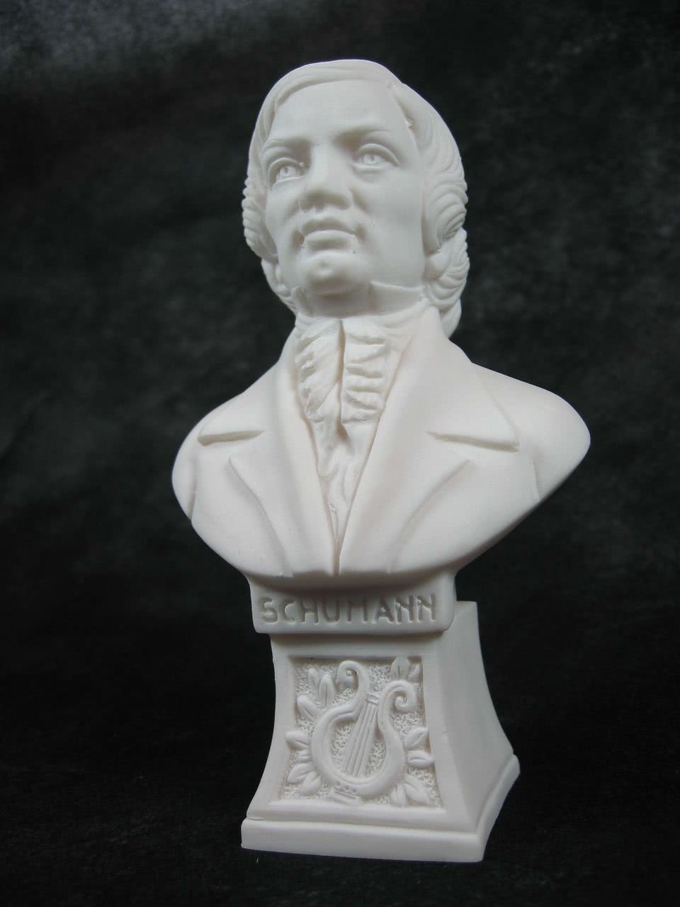 Marmorbüste Schumann