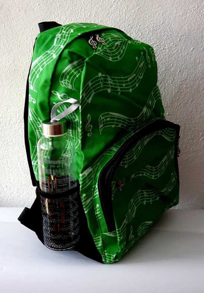 Schulrucksack Green Musikwave