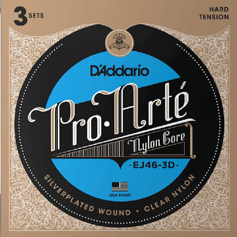 3er Set Gitarrensaiten D'Addario EJ46