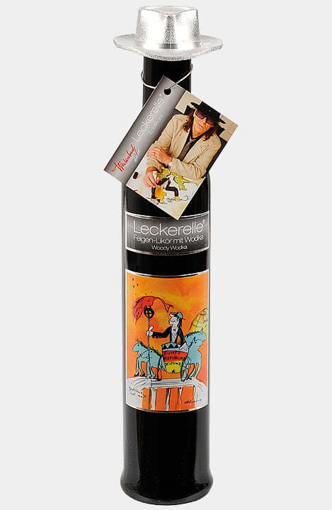 Feigen-Likör mit Wodka- Leckerelle® Woody-Wodka "Bunte Republik"
