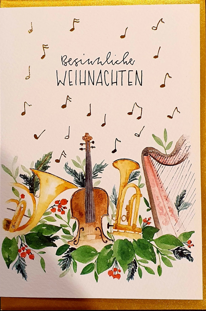 Klappkarte Besinnliche Weihnachten