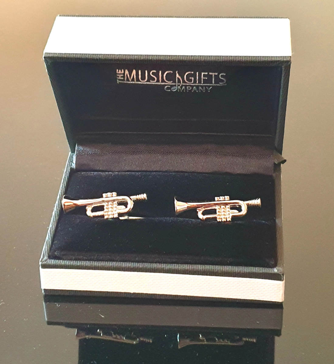 Manschettenknöpfe Trompete