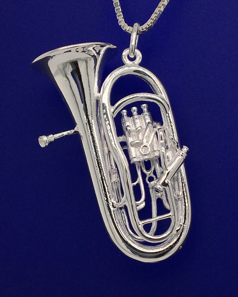 Großes Euphonium als Anhänger